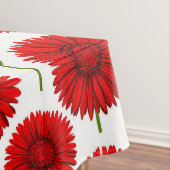 Rode Gerbera Daisy Boeket Tafelkleed (Voorbeeld)