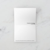 Rode Gerbera Daisy notecard Kaart (Binnen)