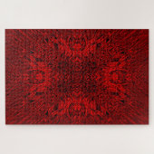 Rode Gerbera Legpuzzel (Horizontaal)