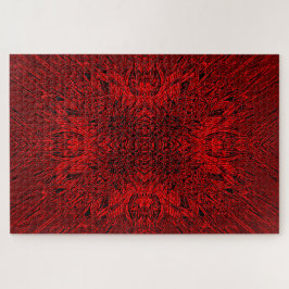 Rode Gerbera Legpuzzel