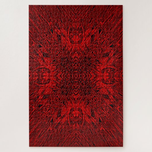 Rode Gerbera Legpuzzel (Verticaal)