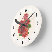 Rode Gerbera Madeliefjes Ronde Klok (Hoek)