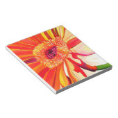 Rode Gerbera waterverf schilderkunst Notitieblok (Schuin)