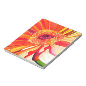 Rode Gerbera waterverf schilderkunst Notitieblok (Linkerzijde)