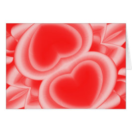 Rode gespiegelde harten