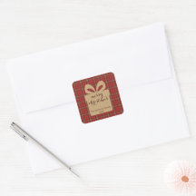 Rode Gestreepte Kerst Festieve Print -