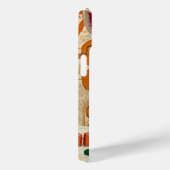 Rode gestreepte zebra collage kunst - Leuke en kle Case-Mate iPhone Case (Achterkant / Rechts)