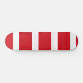 Rode gestript persoonlijk skateboard (Horizontaal)