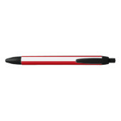 Rode gestript zwarte inkt pen (Achterkant)