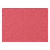 Rode gestructureerde oppervlakte met subtiel draai tafelkleed (Voorkant (Horizontaal))