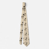 Rode gevleugelde Blackbird - Audubon's vogels van  Stropdas (Achterkant)