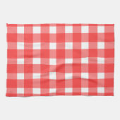 Rode Gingham Keukenhanddoek (Horizontaal)