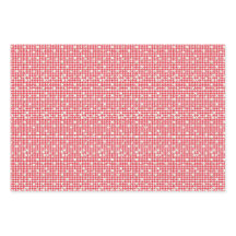 Rode Gingham met Kleine Witte Madeliefjes