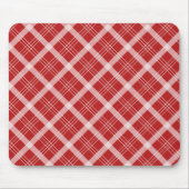 Rode Gingham Muismat voor Studenten (Voorkant)