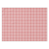 Rode Gingham tafelkleed – BBQ Cookout Picnic Birth (Voorkant (Horizontaal))
