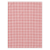 Rode Gingham tafelkleed – BBQ Cookout Picnic Birth (Voorkant)