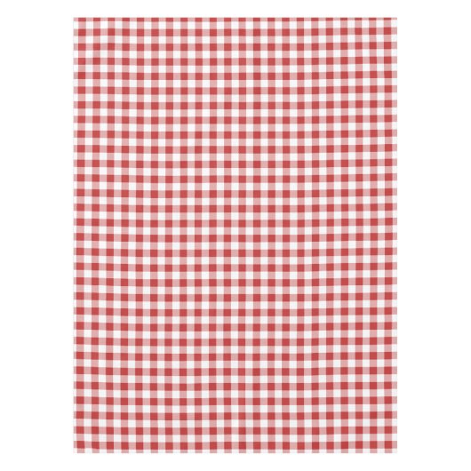 Rode Gingham tafelkleed – BBQ Cookout Picnic Birth (Voorkant)