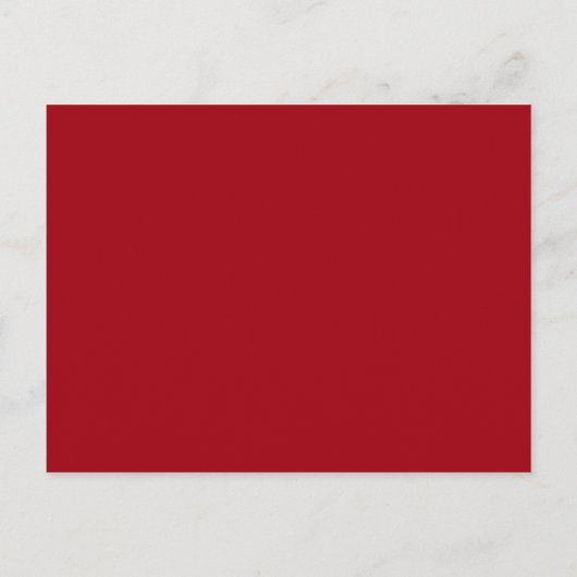 Rode Gingham vrolijk kerstscript Briefkaart (Achterkant)