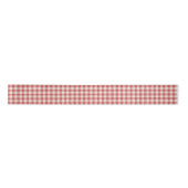 Rode Gingham Zoete Fruit Kinderfeestje Satijnen Lint (Voorkant)