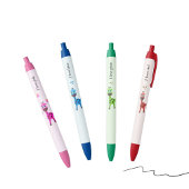 Rode giraffe zwarte inkt pen