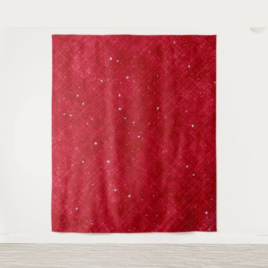 Rode glinsterende Valentijnsdag Foto Achterwand Ta Wandkleed (Voorkant)