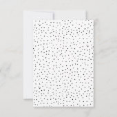 Rode Glitter Afstuderen Pet met Quotes Foto Aankondiging (Achterkant)