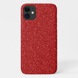 Rode glitter Case-Mate iPhone case
