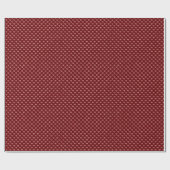 Rode Glitter Glam Hearts Cadeaupapier (Vlak)