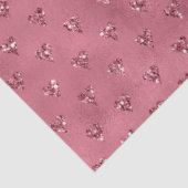 Rode glitter harten tissuepapier (Detail)