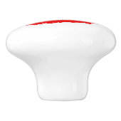 Rode Glitter Kiss Lips Chic Dresser Lade Kabinet Keramische Knop (Zijkant)