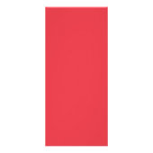 Rode Glitter & Matte 4″×9″ Verticale Rack Kaarten Reclamekaart (Achterkant)