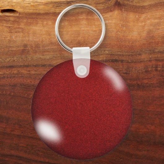 Rode glitter sleutelhanger (Achterkant)