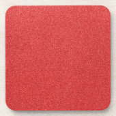 Rode glitter, sprankeling, glitterachtergrond bier onderzetter (Voorkant)