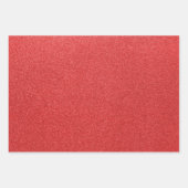 Rode glitter, sprankeling, glitterachtergrond inpakpapier vel (Voorkant 2)