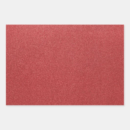 Rode glitter, sprankeling, glitterachtergrond inpakpapier vel (Voorkant 3)
