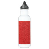 Rode glitter, sprankeling, glitterachtergrond waterfles (Links)