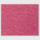 Rode Glitter Witte Vonken Cadeaupapier (Vlak)