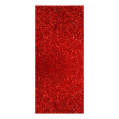 Rode glitterhakken | 50 & Uitstekend Verjaardagsme Reclamekaart (Achterkant)