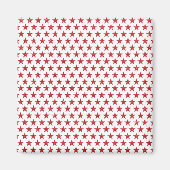 Rode glitters magneet (Voorkant)