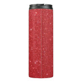 Rode glitters thermosbeker (Achterkant)