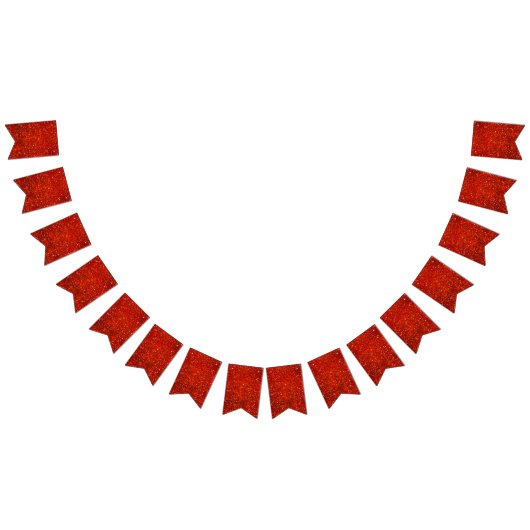 Rode glitters. vlaggetjes (Alle)