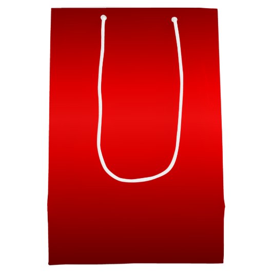 Rode gloed medium cadeauzakje (Achterkant)