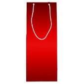 Rode gloed wijn cadeautas (Achterkant)