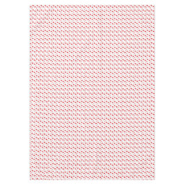 Rode glossy passie harten, schattig romantisch pat tafelkleed