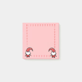Rode Gnome met Paddenstoelen Post-it Briefjes Post-it® Notes