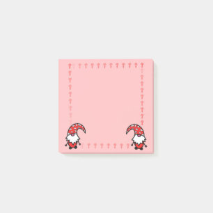 Rode Gnome met Paddenstoelen Post-it Briefjes Post-it® Notes