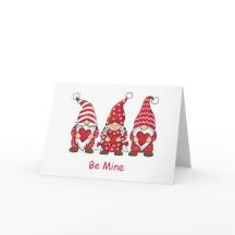 Rode Gnomen met hart Persoonlijke Valentijnsdag