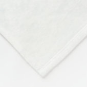 Rode Golden Retriever Dog Blue Snowy Christmas Fleece Deken (Hoek)