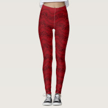 Rode golf Leggings