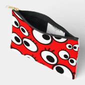 Rode Googly Ogen Pop Patronen Etui (Open)